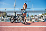 promenade en vélo électrique pliant
