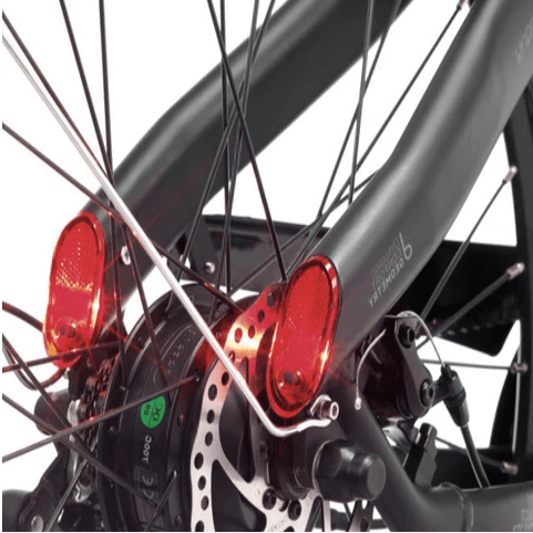 vélo électrique urbain avec moteur roue