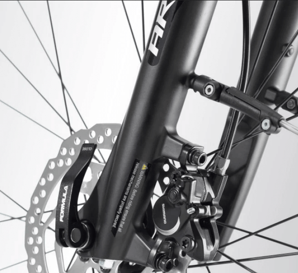 vélo électrique tout chemin équipé de frein tektro